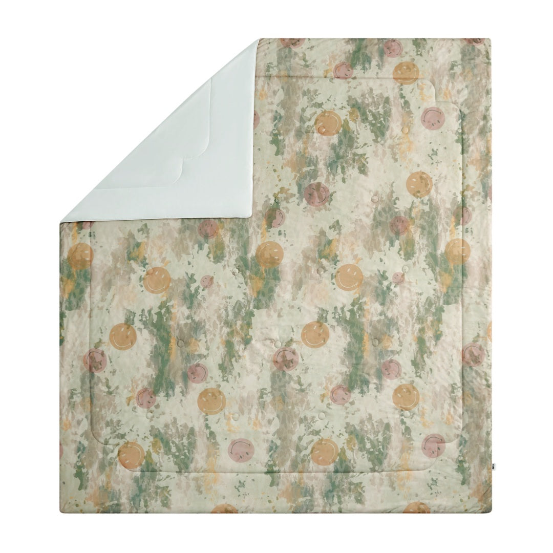 SMILEY Cooling Quilt Camouflage--A Summer Must-Have, Instant Cooling, Keeps You Cool All Night!