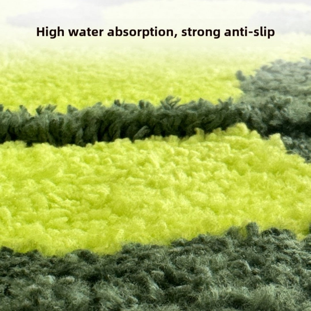 Smiley Tennis Bath Mat--Transform Your Bathroom into a Happy, Joyful Space!