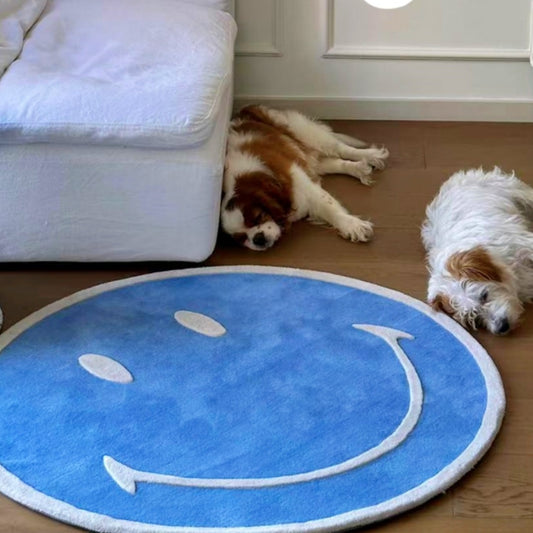 Smiley Classic Wool Carpet--One Square Meter of Happiness for Your Bedroom or Living Room!
