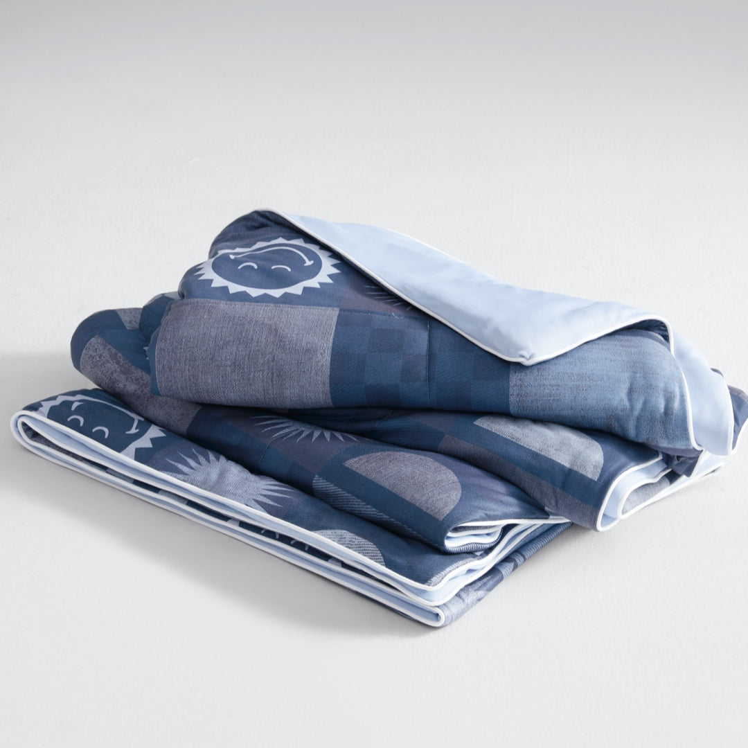 SMILEY Cooling Quilt Cowboy--A Summer Must-Have, Instant Cooling, Keeps You Cool All Night!