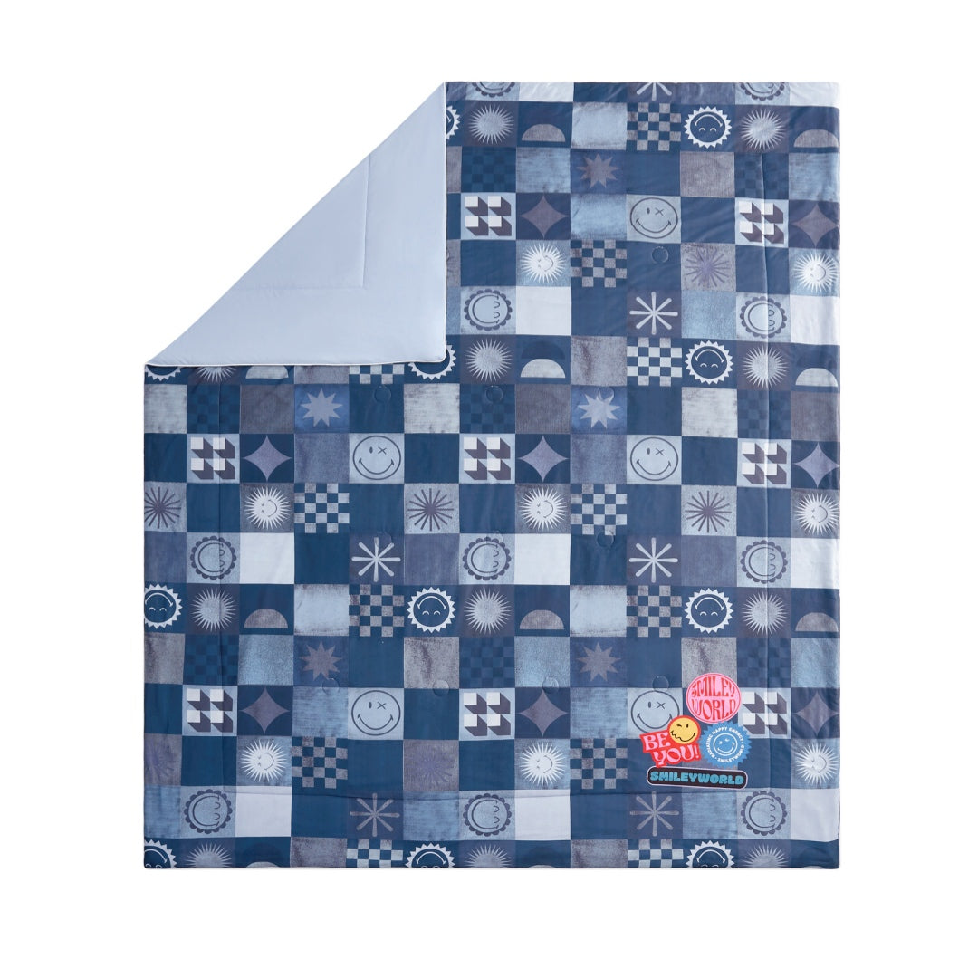 SMILEY Cooling Quilt Cowboy--A Summer Must-Have, Instant Cooling, Keeps You Cool All Night!