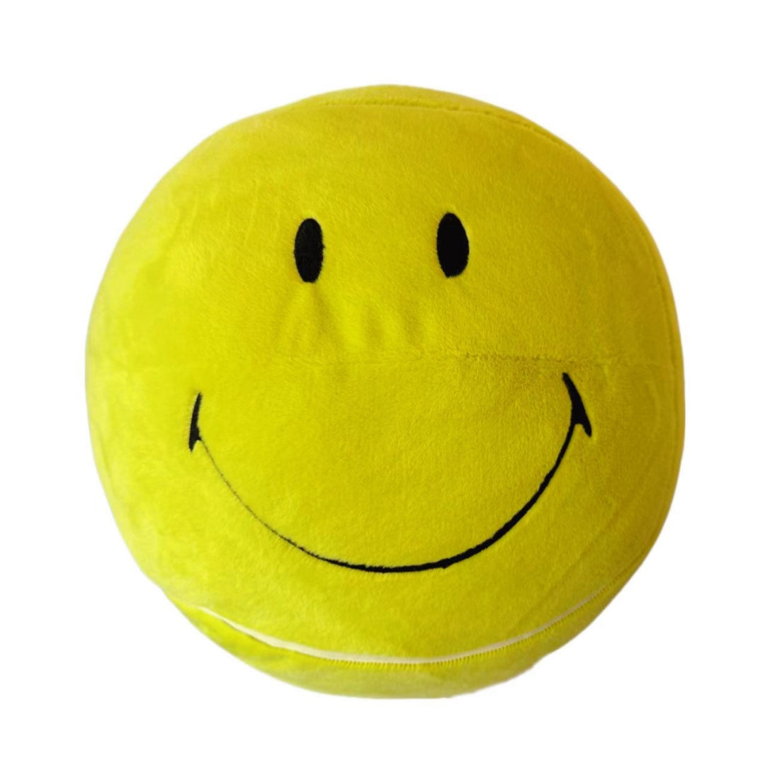 Smiley Tennis Hug Pillow--Super Soft, Super Stress-Relieving—Hug It and You’ll Love It!